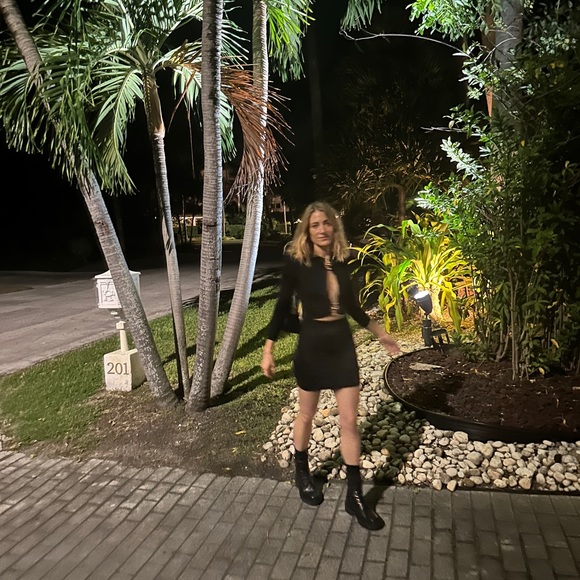 Revolve Superdown black dress - Picture 2 of 4